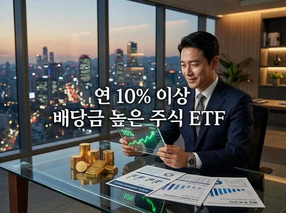 연 10% 고배당 ETF 추천 2026: 월급처럼 받는 배당주 순위와 선택법 2