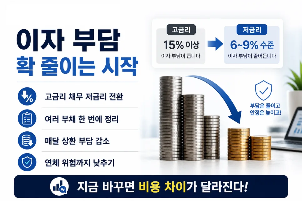 소상공인 저금리 대환대출 2026: 이자 부담 줄이는 현실적 방법 2