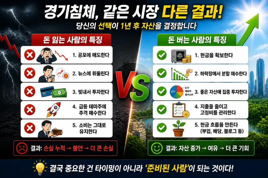 2026년 경기침체, 돈 버는 사람들의 5가지 비결 공개 2