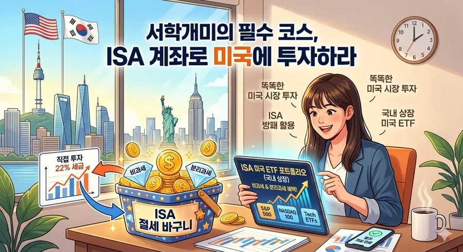 ISA 계좌 미국 ETF 투자 2026: 세금 혜택과 장단점 총정리