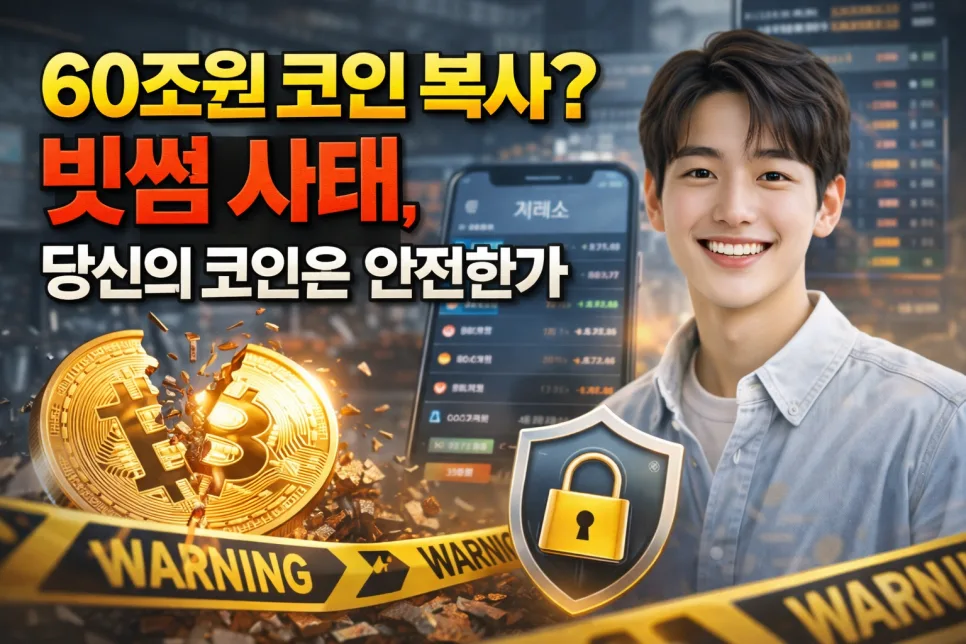 빗썸 60조 코인 사태, 내 자산은 안전할까? 2026년 대비책 — 비즈니스·경제 — ssisisi