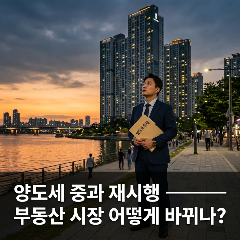 2026년 양도세 중과, 다주택자 세금 폭탄 피하는 법 3가지 2