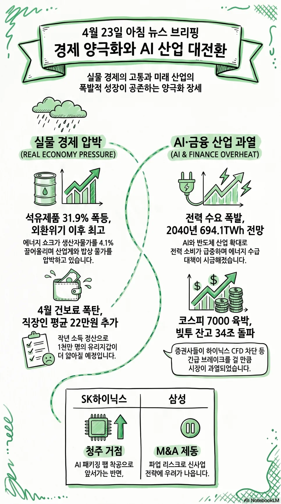 2026년 4월 경제 이슈: 석유값 폭등부터 AI 산업까지 총정리
