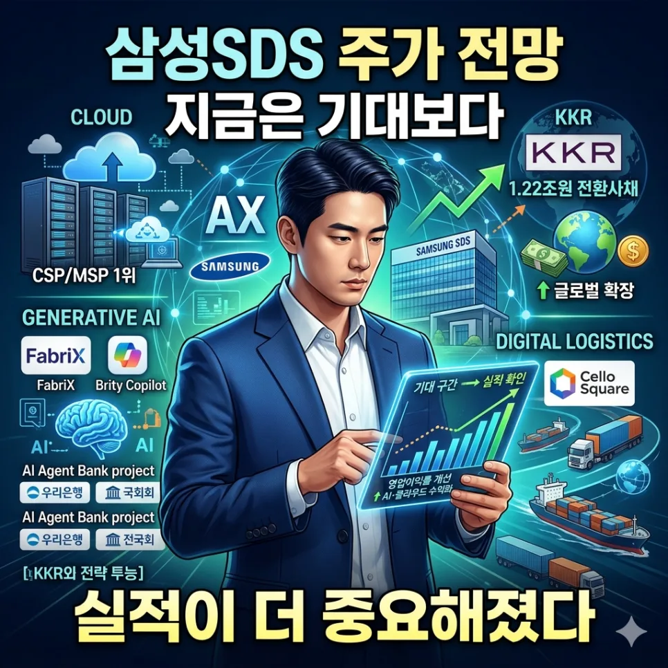 삼성SDS 주가 전망: AI·클라우드 성장으로 2026년 도약할까? 2