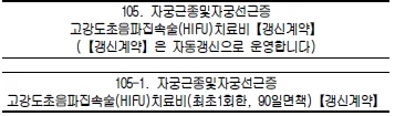 KB손해보험 하이푸 치료비, 자궁근종/선근증 보장 2026년 총정리 3