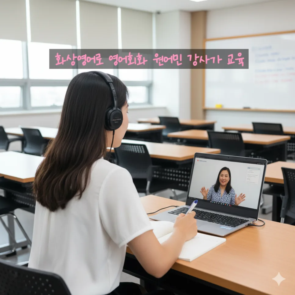 화상영어, 2026년 실력 향상 비결은? 원어민 강사 교육 효과 분석 — 어학·외국어 — dgchoi52