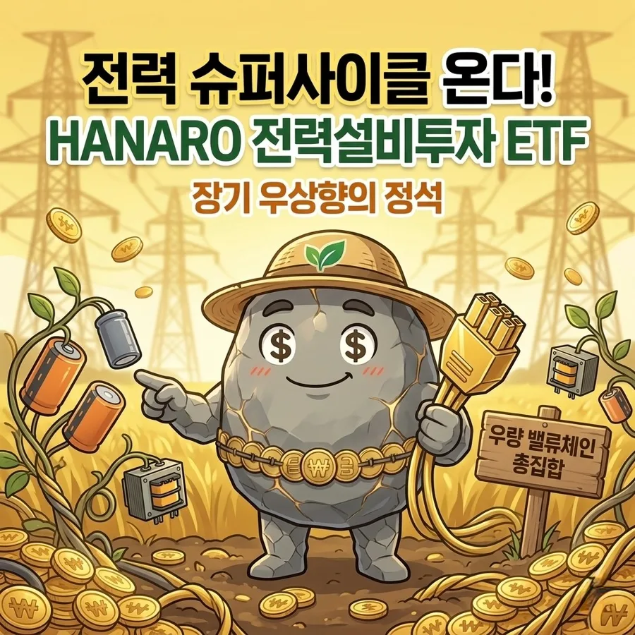 HANARO 전력설비투자 ETF 2026년, AI 데이터센터 수혜주 분석