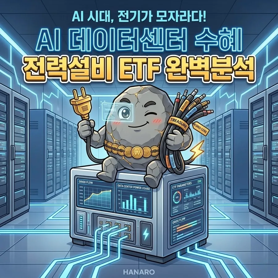 HANARO 전력설비투자 ETF 2026년, AI 데이터센터 수혜주 분석 2