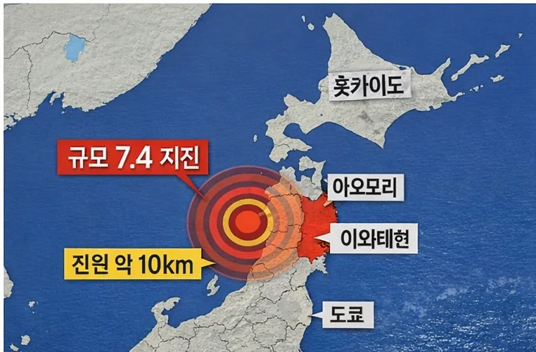 일본 7.4 지진 쓰나미 한국 영향은? 2026년 최신 분석 2