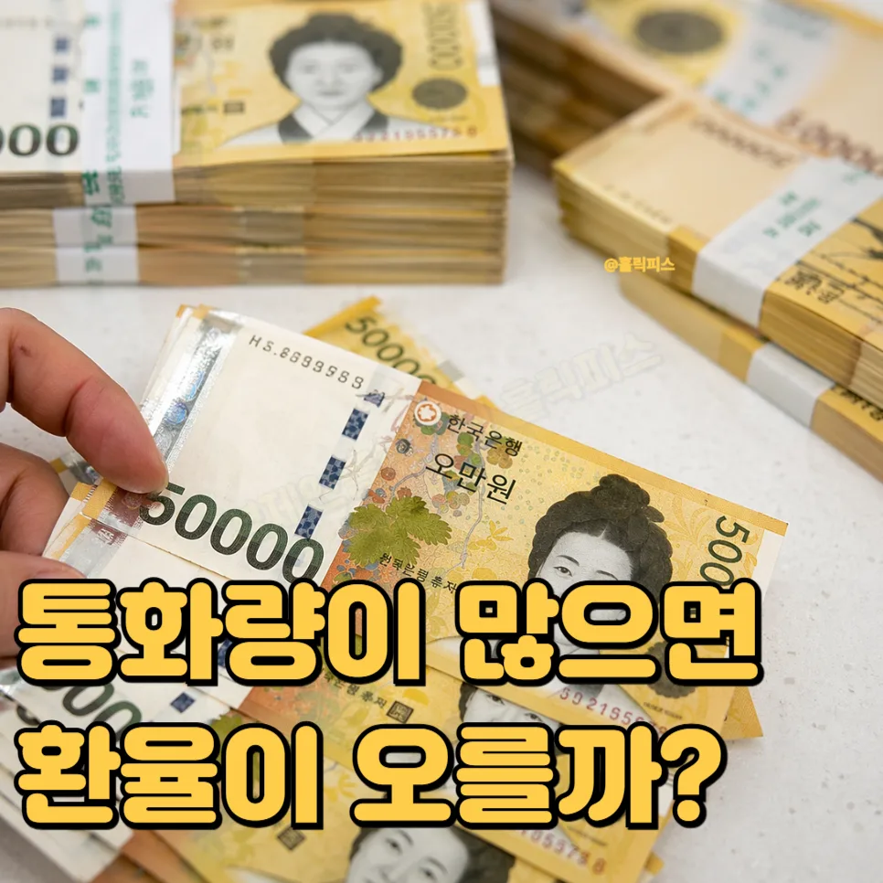 M2 통화량 많으면 환율 오를까? 2026년 기준 총정리