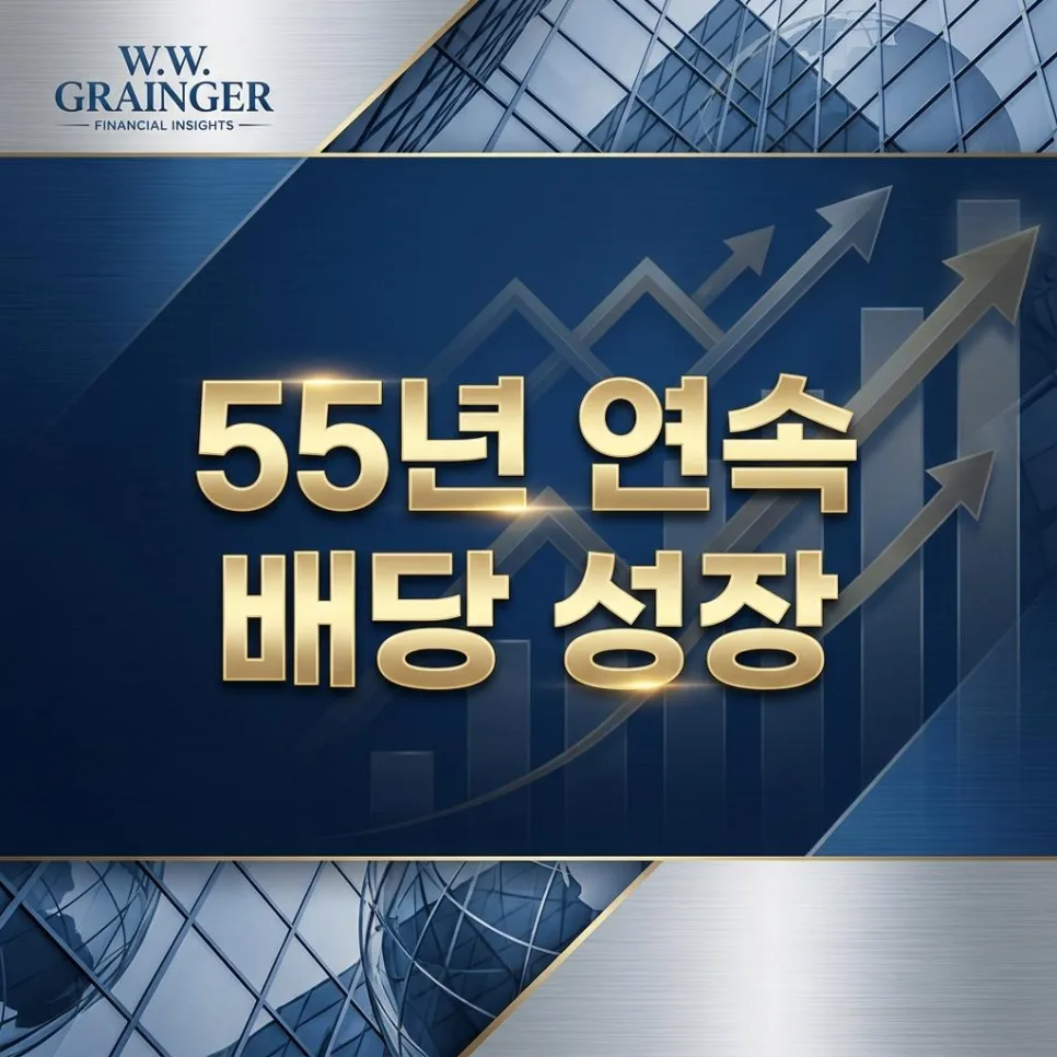 W.W. 그레인저(GWW) 배당금 2026: 55년 배당킹, 장기 복리 투자 전략