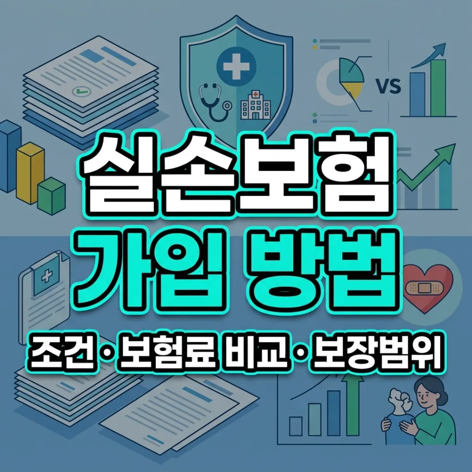 실손보험 5세대 가입 조건 및 보험료 비교 완벽 가이드 2026