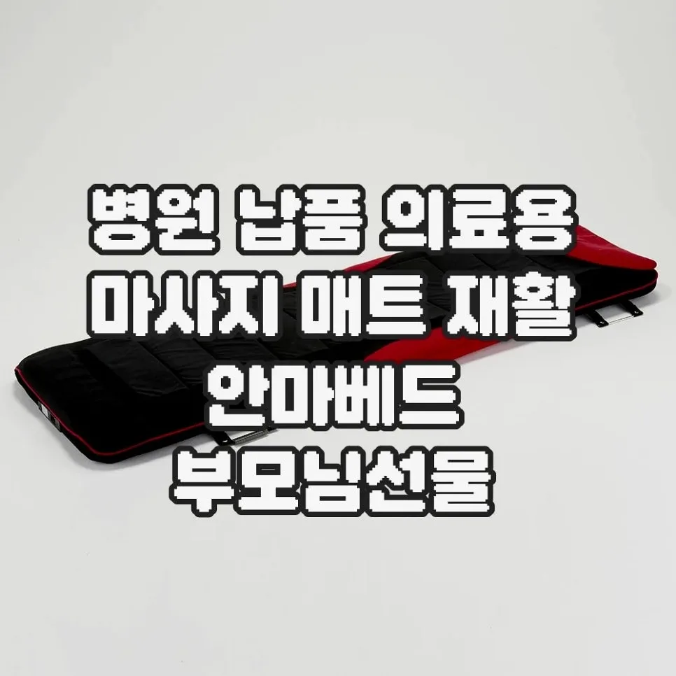 병원 납품 마사지 매트 2026: 프랑스베드 VS21 비교 분석 2