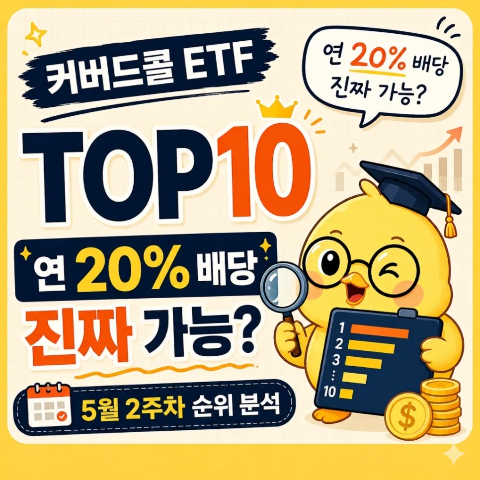 커버드콜 ETF 2026년 전망: 연 20% 배당의 진실과 투자 전략