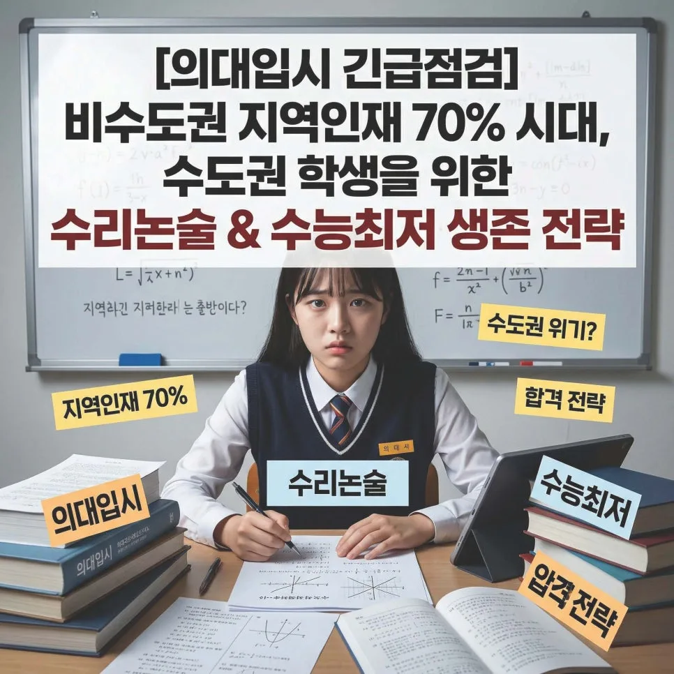 2027 대입 의대 지역인재 70% 확대, 무전공 선발 전략 2026 — 교육·학문 — eunjung145
