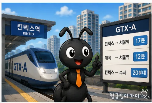 GTX-A 개통 후 일산 아파트 가격 급등? 2026년 전망