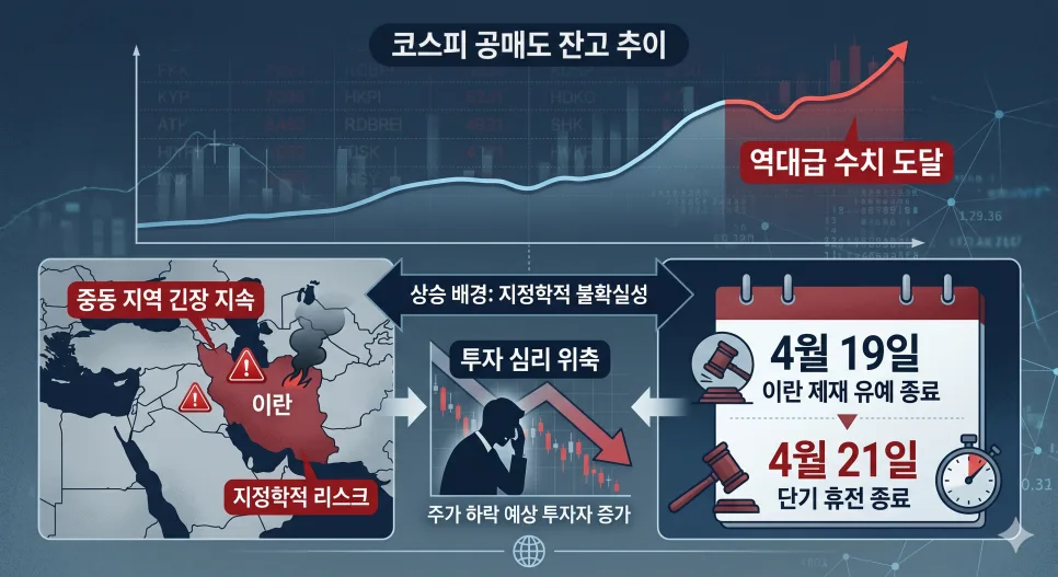 공매도 잔고 16조 돌파, 증시 전망 2026년 분석 2