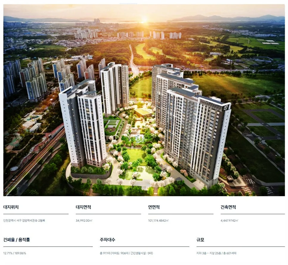 검암역 자이르네 분양가 및 청약일정 2026년 총정리 — 비즈니스·경제 — real_estate_114