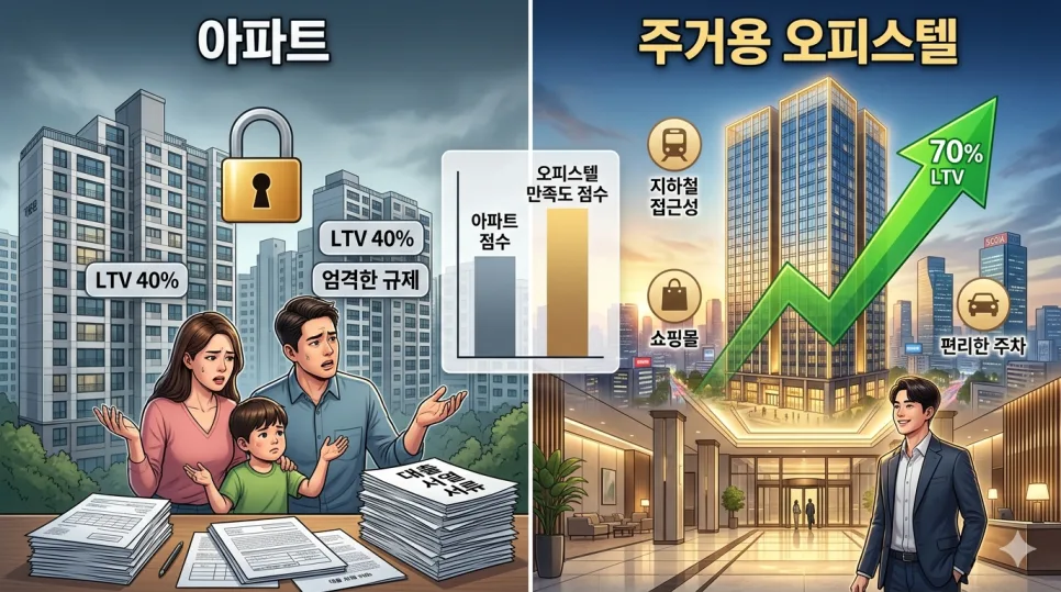 주거용 오피스텔 투자, 2026년 아파트 대체 가능할까? 2