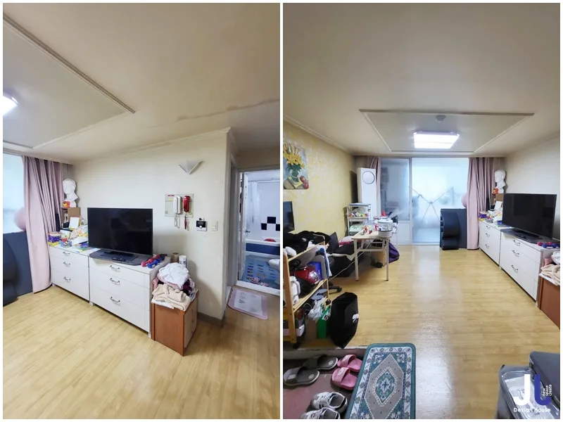 대림코오롱아파트 리모델링, 화이트&베이지 2026년 트렌드 분석 — K-인테리어 — jjdesignhouse_
