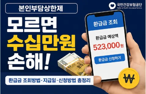 본인부담상한제 환급금 2026년 총정리: 놓치면 손해! — 비즈니스·경제 — gagaman88