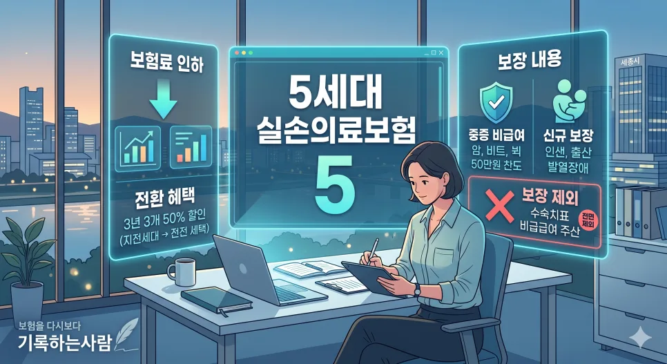 5세대 실손보험 2026년 출시: 핵심 장단점 및 현명한 활용법 총정리 2