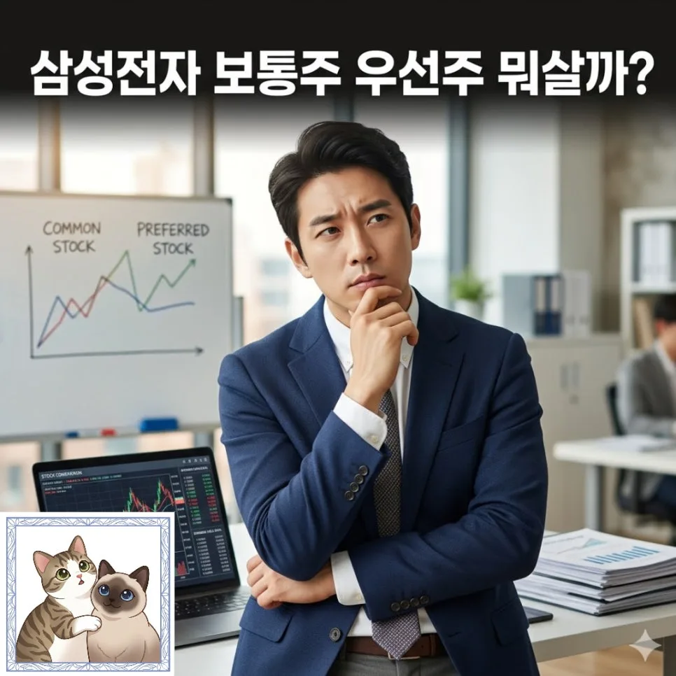 삼성전자 본주 vs 우선주: 2026년 괴리율, 왜 본주가 유리할까?