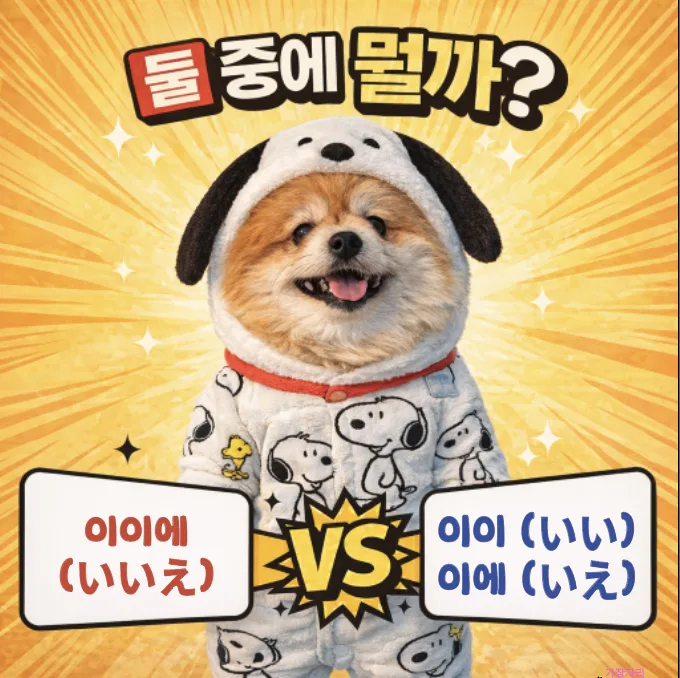 일본어 '이이에', '이이', '이에' 구분법 2026: 헷갈리는 발음 완벽 정리 — 어학·외국어 — designalbranding