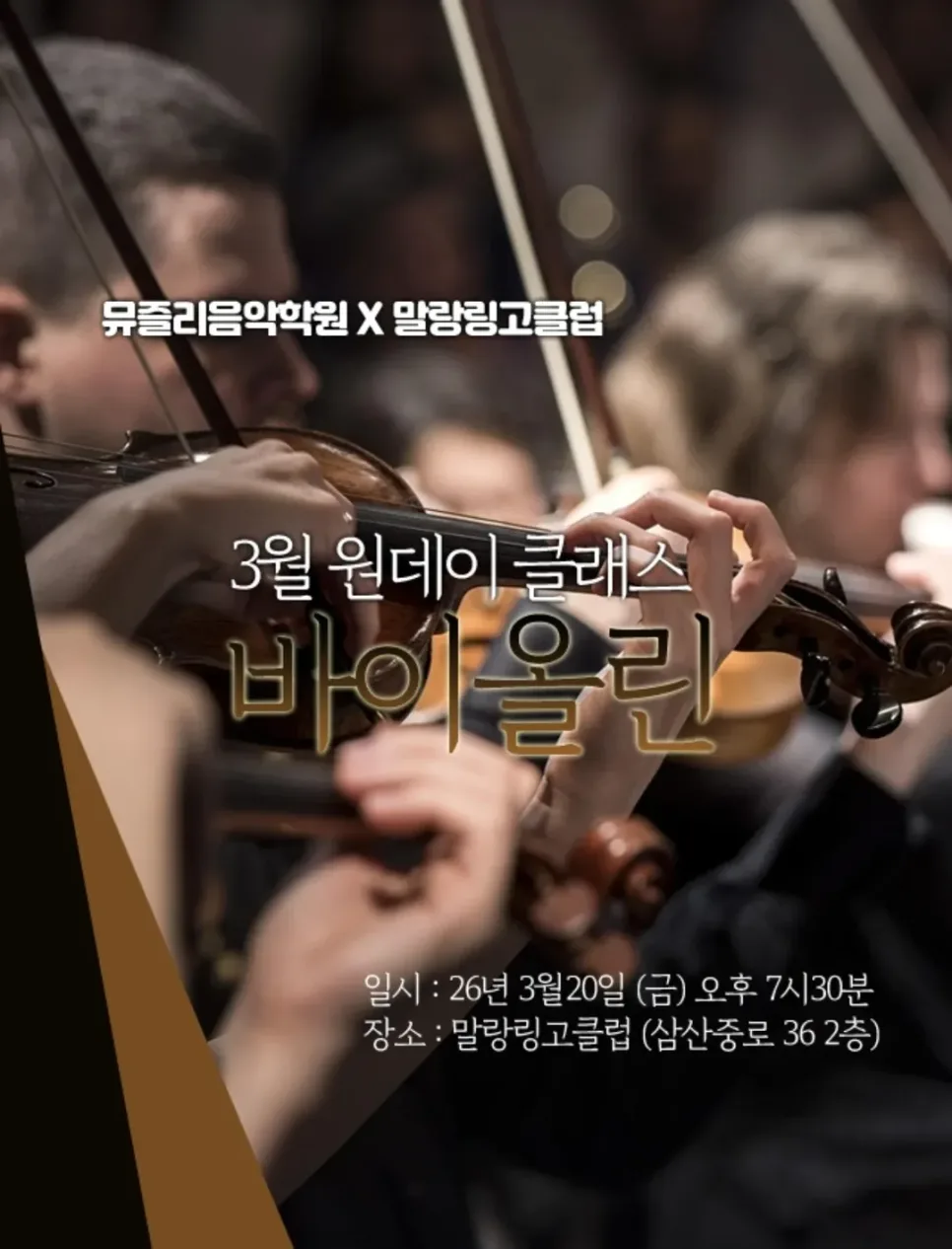 악기 연주 영어 표현 2026: Play the violin vs Play violin — 어학·외국어 — mallang_lingo_club 1