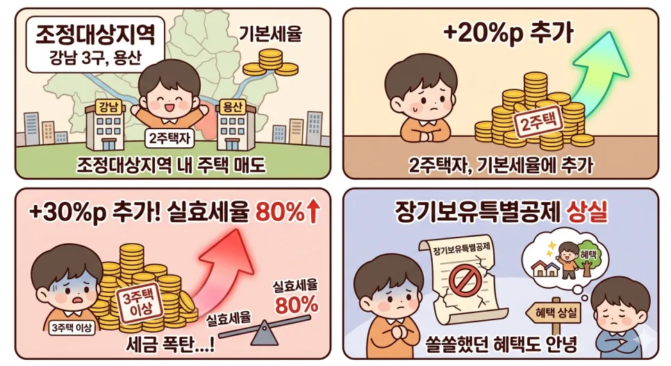 다주택자 양도세 중과 2026년 5월 9일 종료: 절세 전략은? 2026 2