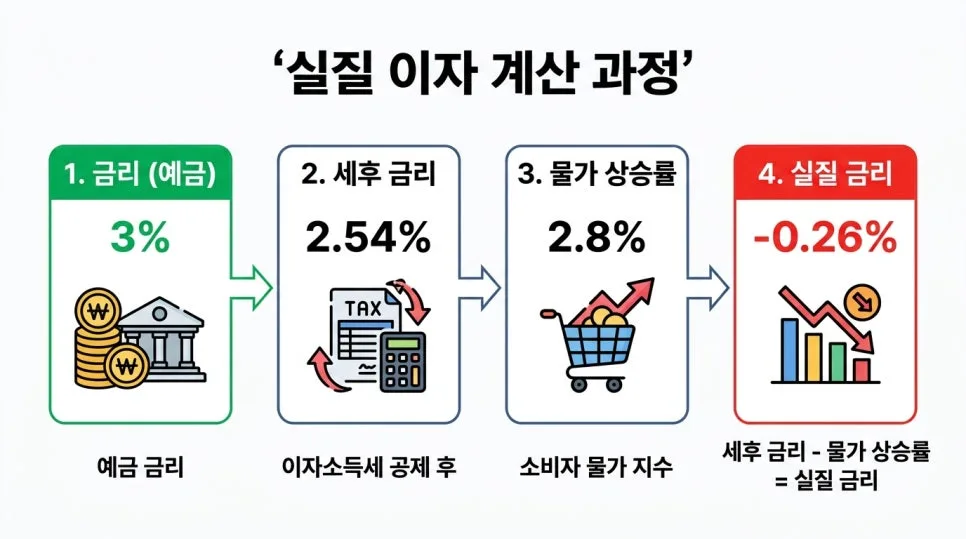 실질 금리 마이너스? 적금의 진실 2026년 총정리 2