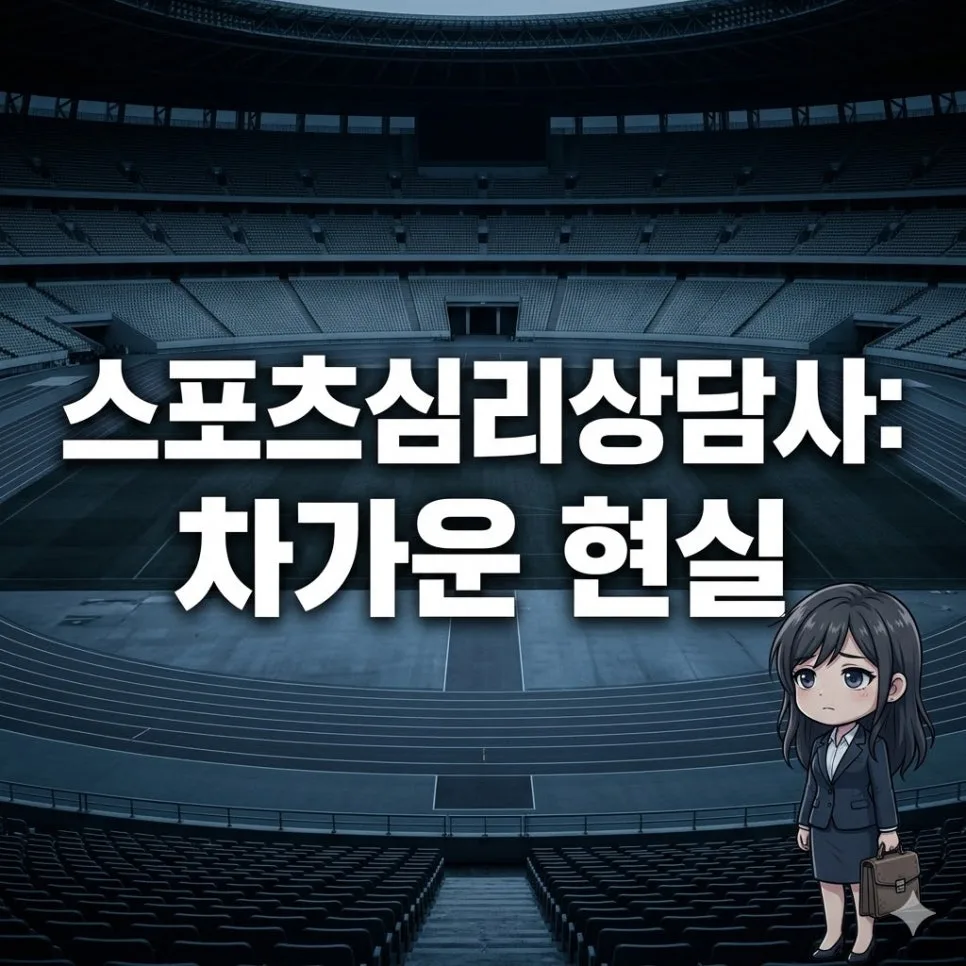 스포츠심리상담사, 현실적 전망과 자격증 리스크 2026