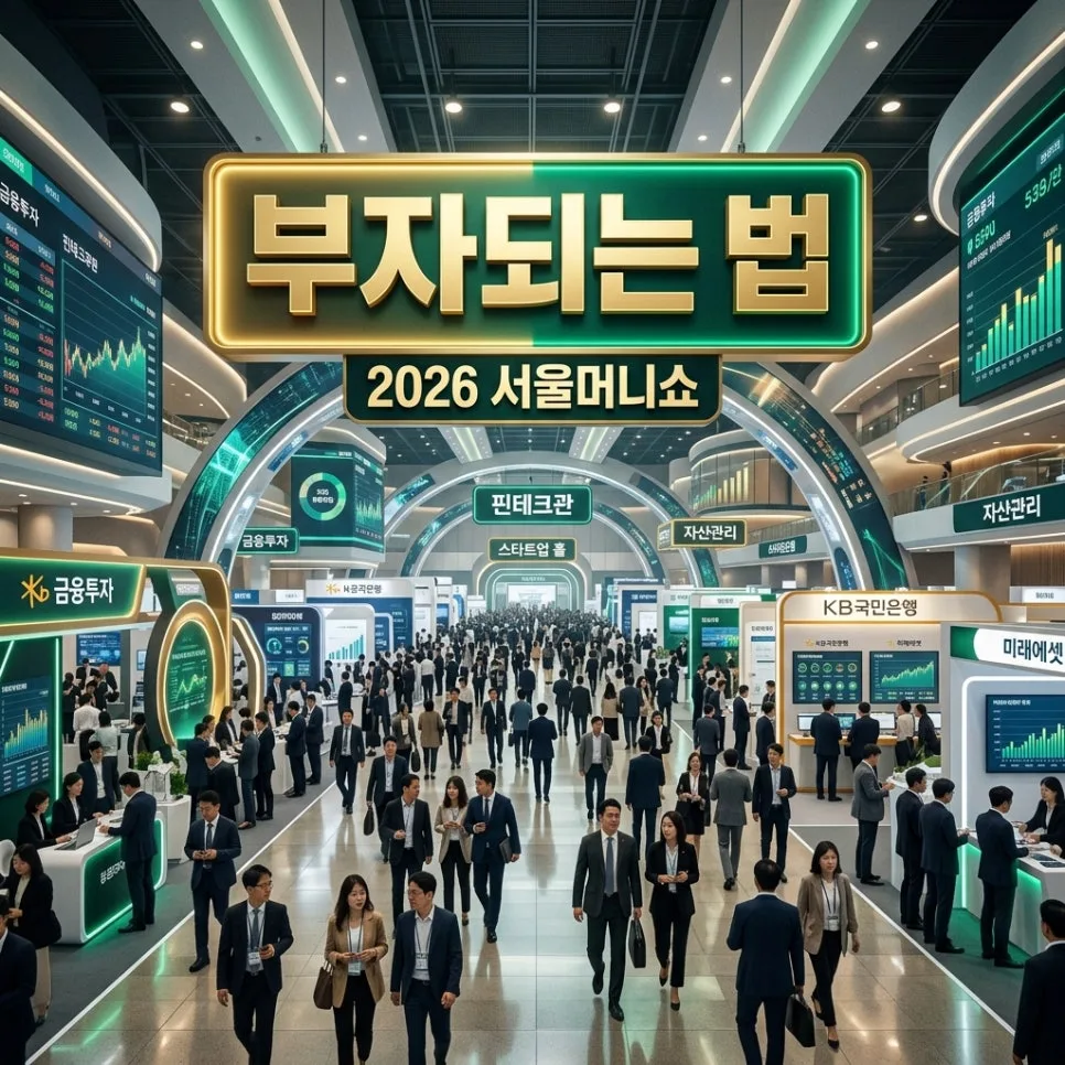 2026 서울머니쇼, 재테크 전략과 필수 준비물 완벽 가이드