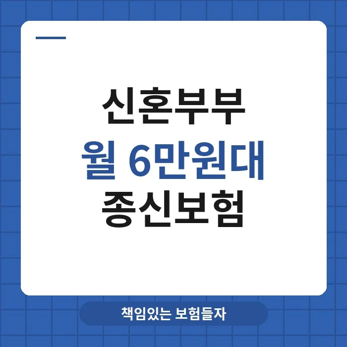30대 가장 종신보험, 월 6만원대로 가족 지키는 법 2026