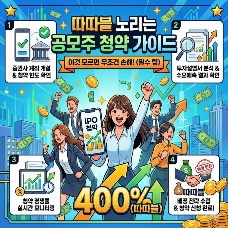 2026년 공모주 투자: 따따블 노리는 실전 청약 전략 A to Z — 비즈니스·경제 — mlni1004