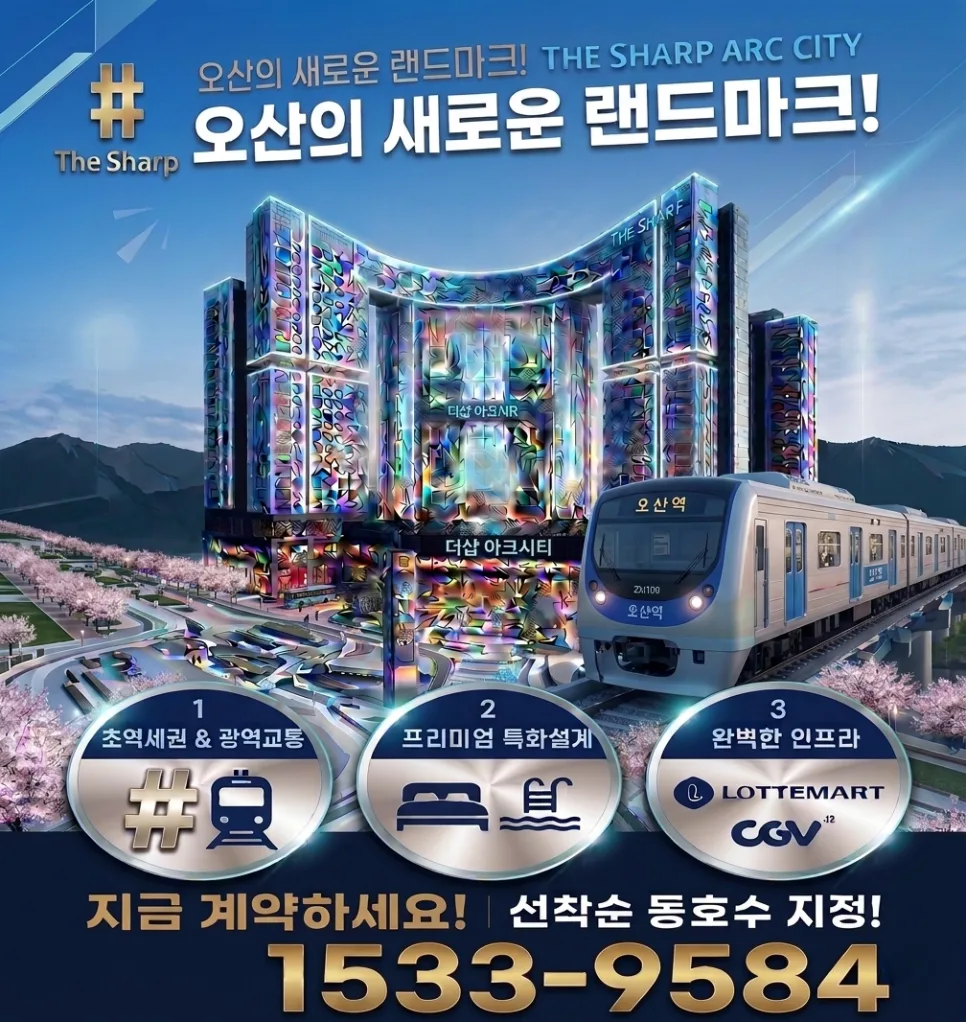 더샵 오산역 아크시티 2026: 공공지원 민간임대 조건 총정리 2