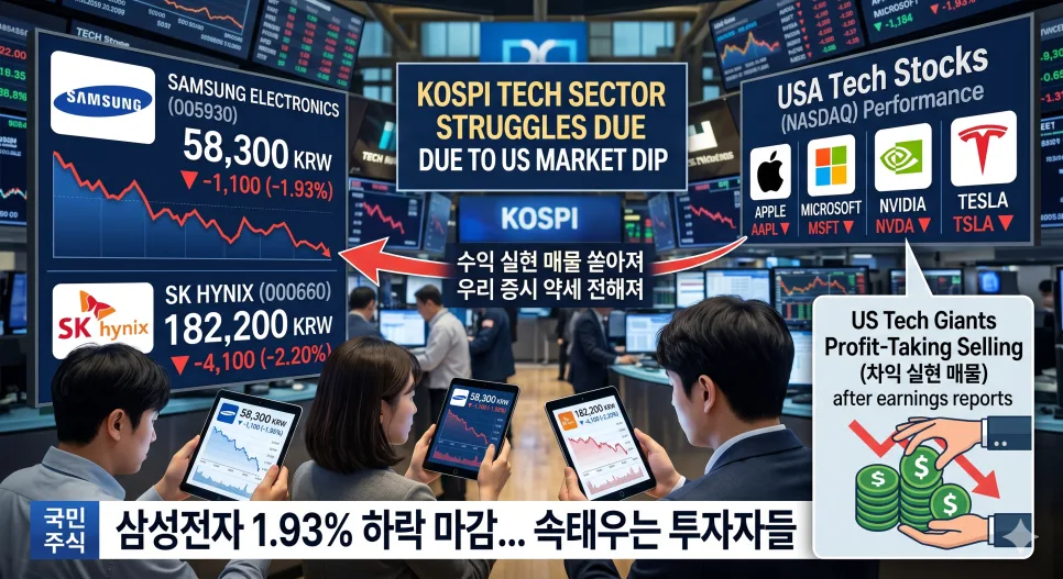 코스피 2,540선 붕괴 위기 2026: 외국인 매도, 개미 순매수 원인 분석 2