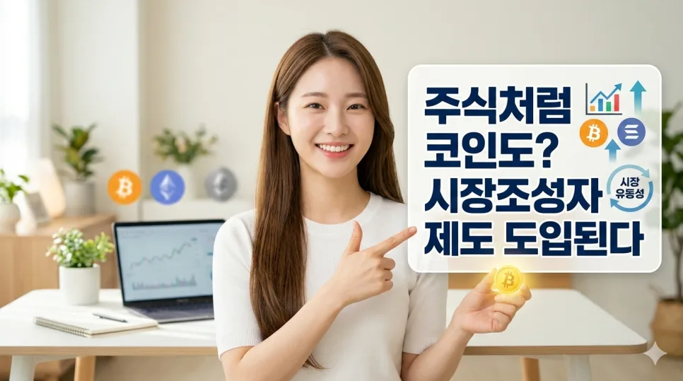 2026년 코인 시장, 시장조성자 제도로 안정성 UP! 투자 가이드 — 비즈니스·경제 — ssisisi