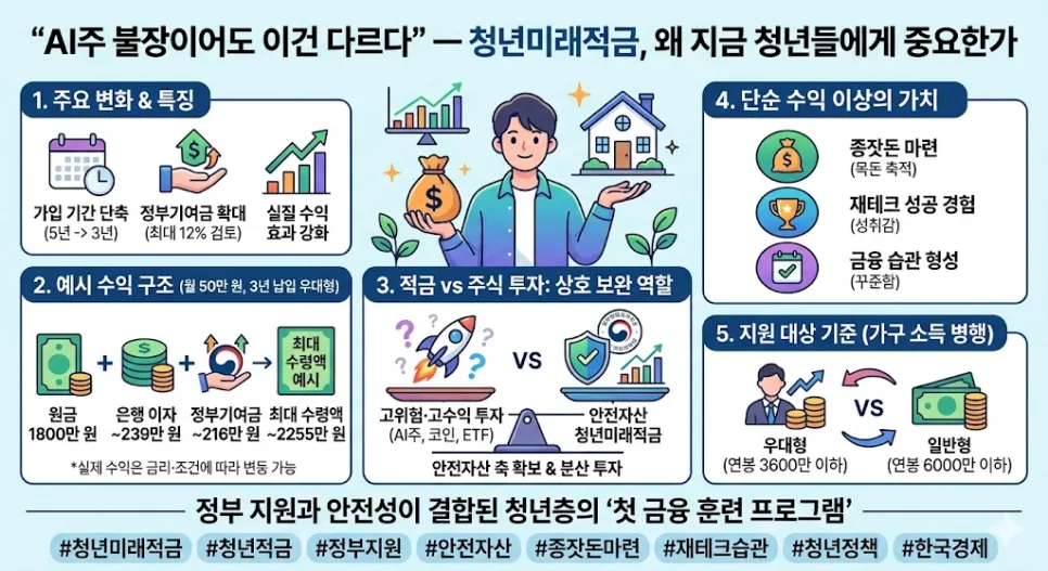 청년미래적금 2026: AI주 시대에도 놓치지 말아야 할 이유