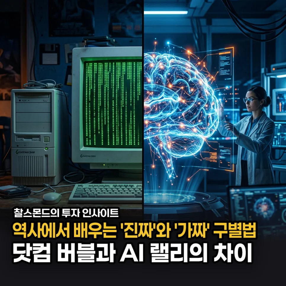 닷컴 버블 vs AI 랠리 2026: 1990년과 다른 점은?