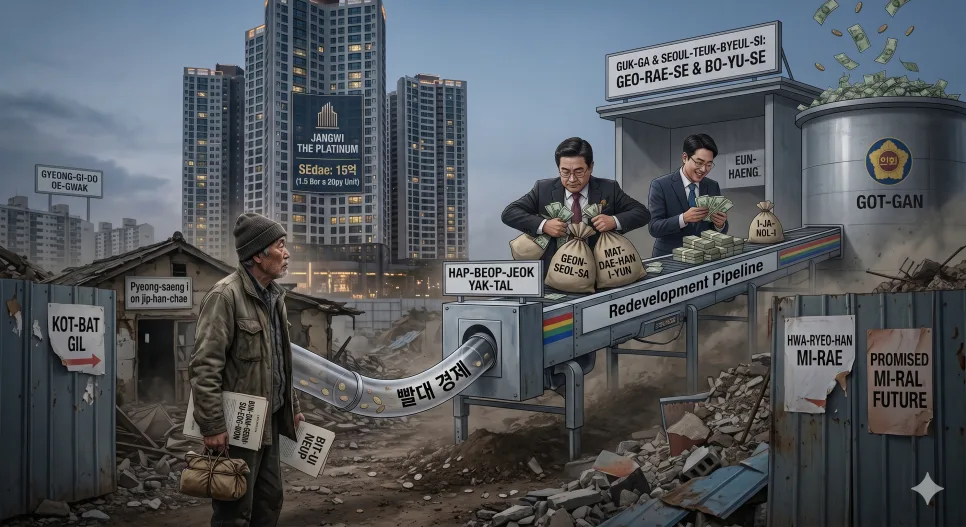 아파트 재개발, '빨대 경제'의 함정인가? 2026년 진실 파헤치기 2