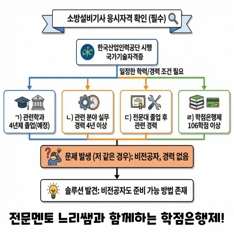 소방설비기사 응시자격, 비전공자도 학점은행제로 준비하는 법 2026 — 교육·학문 — culture1626