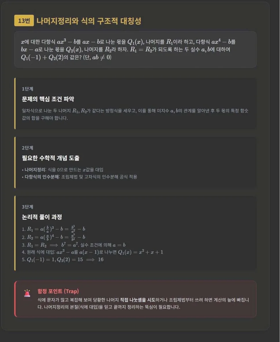 동화고 고1 수학 내신, 서술형 60점 공략법 2026년 완벽 대비 2