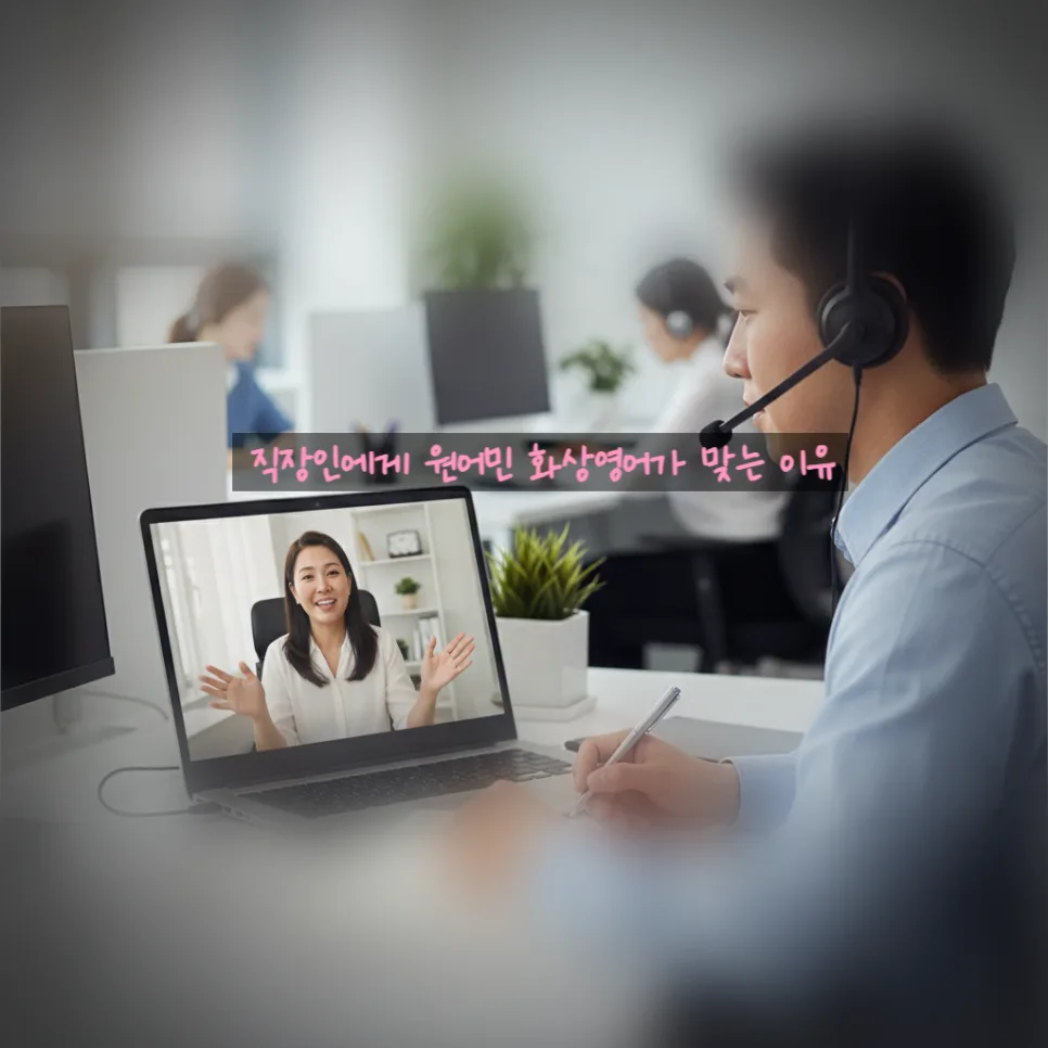 직장인 영어회화, 화상영어로 2026년 실력 향상하는 법 — 어학·외국어 — dgchoi52