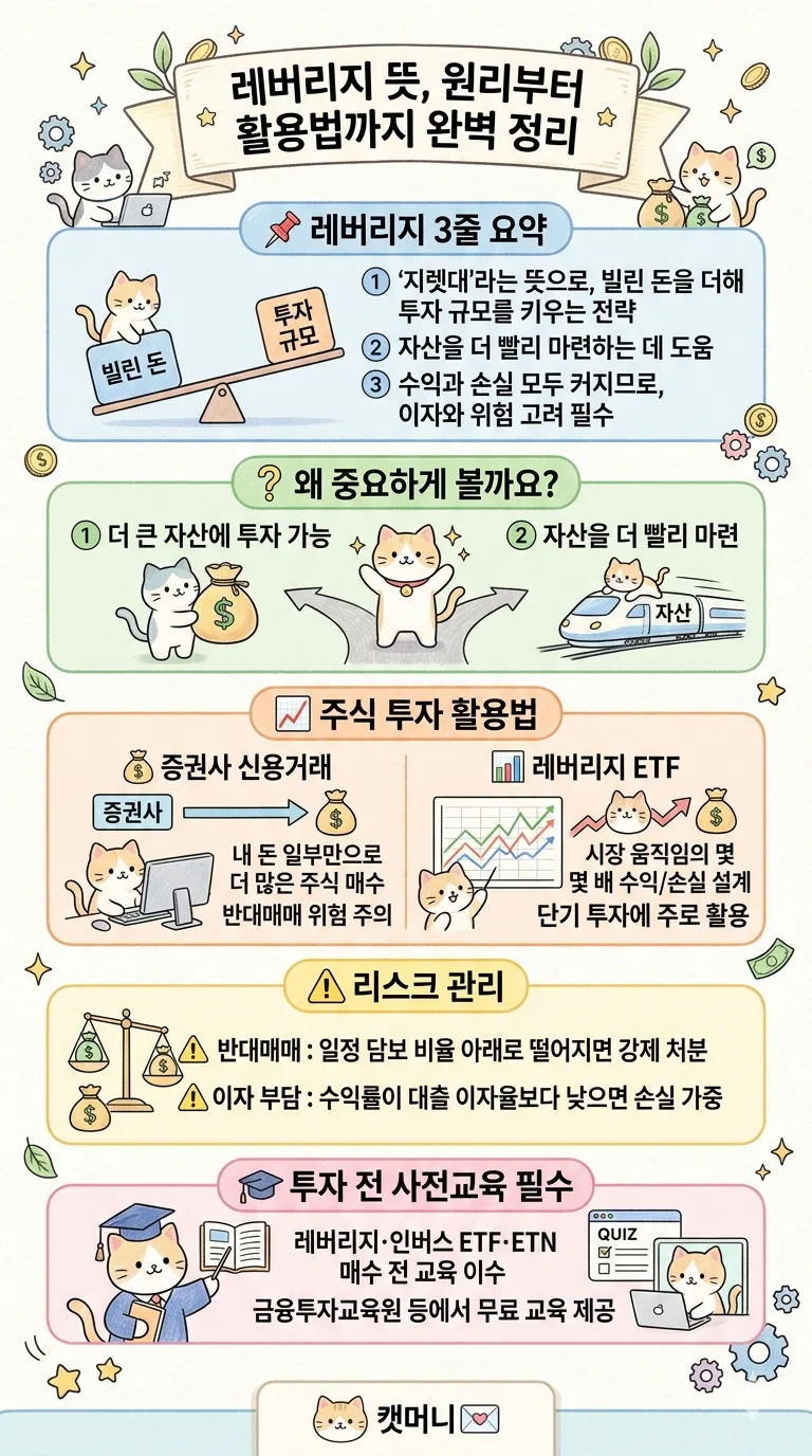 레버리지 투자 원리 2026: 적은 돈으로 수익 극대화 방법