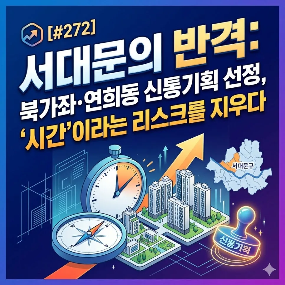 서대문구 신통기획 2026: 북가좌·연희동 재개발 조건과 투자 전략
