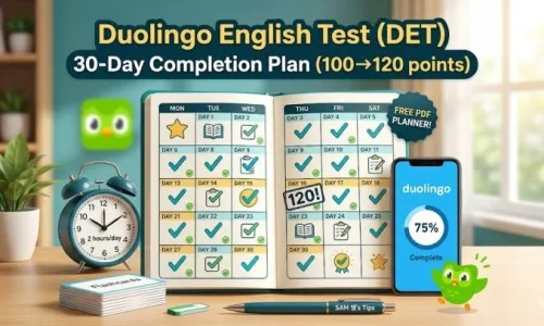 듀오링고 DET 120+ 라이팅/스피킹 템플릿 완벽 분석 2026 2
