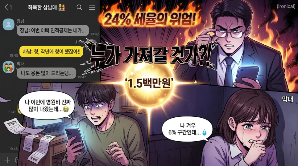 부모님 인적공제, 형제 중 누가 받는 게 유리할까? 2026년 전략 2