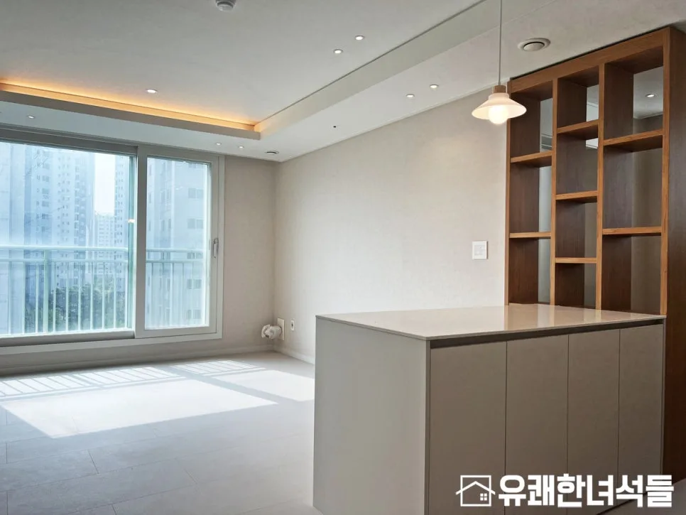 안양 인덕원 삼성 20평대 아파트 리모델링, 우드 인테리어 2026년 최신 트렌드 2