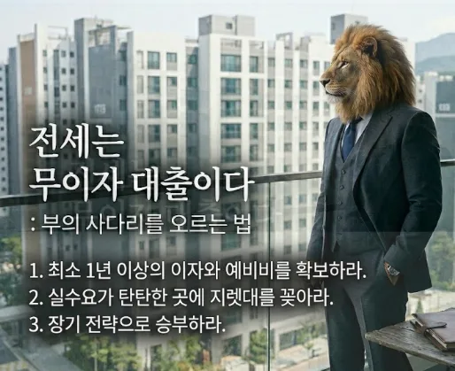 전세 레버리지 활용법 2026: 부의 사다리 올라타기 3